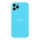 Купити Чохол Silicone Case Full Size with Frame для iPhone 11 Pro Max 16.Blue