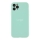 Купити Чохол Silicone Case Full Size with Frame для iPhone 11 Pro Max 64.Light Cyan