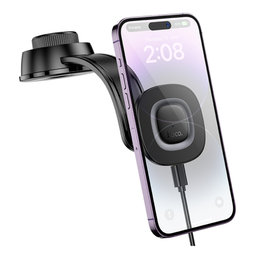 Автотримач Hoco HW31 4.5-7.0 inch Magnetic Ring Wireless 15W превью 3