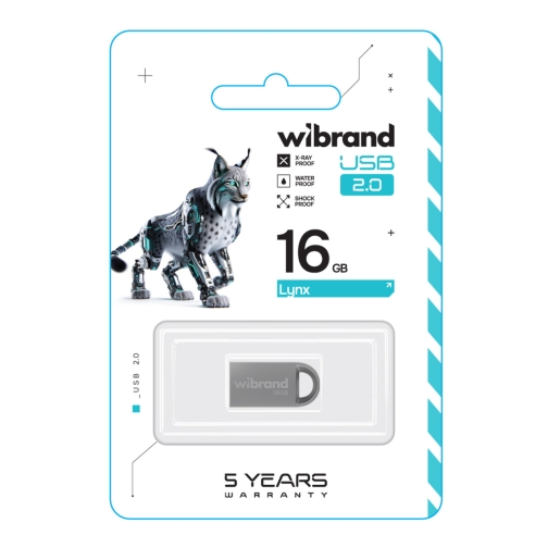 Купити USB флеш-накопичувач Wibrand 16gb Lynx
