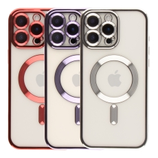 Купить Чехол TPU Metallic Full Camera with Magsafe для iPhone 16 Pro Max