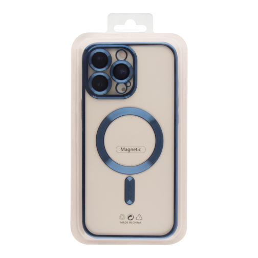 Чохол TPU Metallic Full Camera with Magsafe для iPhone 16 Pro Max превью 3
