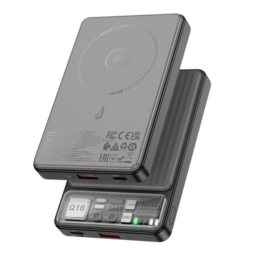 Купити Універсальна Мобільна Батарея Power Bank Hoco Q18 Tourer 22.5W with magnetic 10000mAh, 3