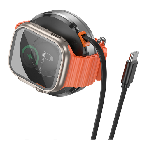 Бездротовий Зарядний Пристрій Hoco CQ18 2-in-1 15W Magnetic (iWatch) превью 7