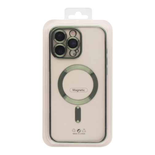 Чохол TPU Metallic Full Camera with Magsafe для iPhone 16 Pro Max превью 6