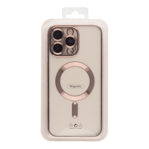 Чохол TPU Metallic Full Camera with Magsafe для iPhone 16 Pro Max превью 9