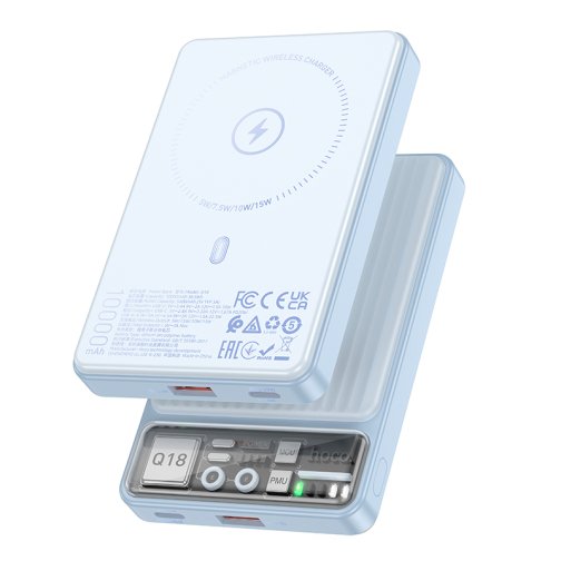 Купити Універсальна Мобільна Батарея Power Bank Hoco Q18 Tourer 22.5W with magnetic 10000mAh, 4