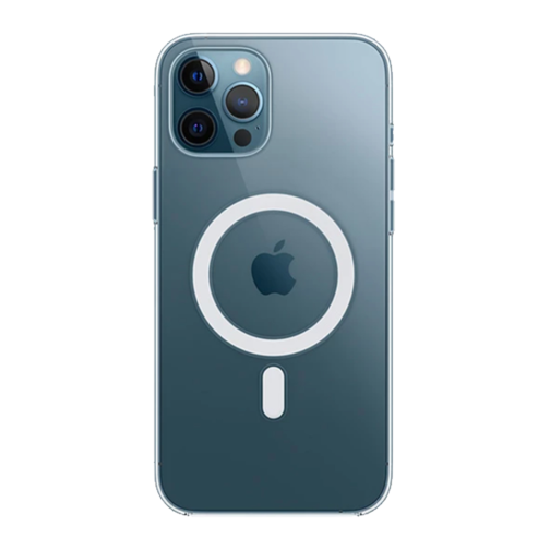Чохол TPU Clear Case with Magsafe для iPhone 12 Pro Max