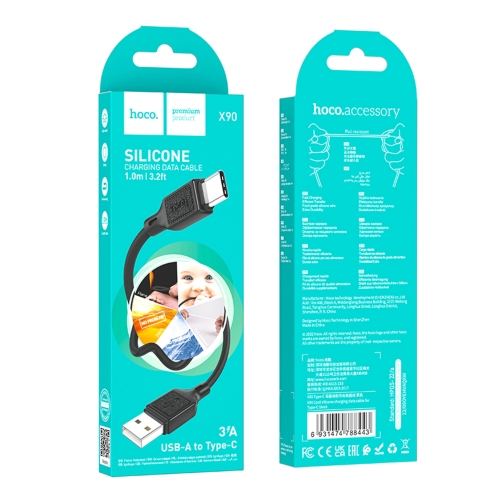 Купить USB Hoco X90 Type-C 3A, 3