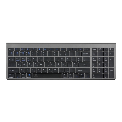 Купити Клавіатура  бездротова JJEQANG JB-386 bluetooth keyboard, 3