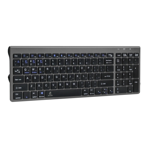 Купити Клавіатура  бездротова JJEQANG JB-386 bluetooth keyboard, 7