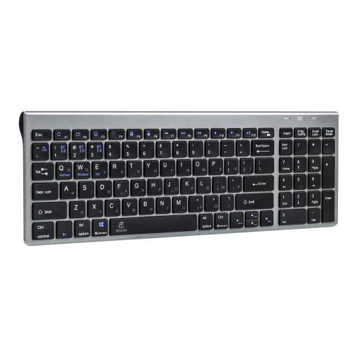 Купити Клавіатура  бездротова JJEQANG JB-386 bluetooth keyboard, 6