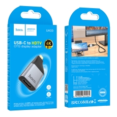 Купити Перехідник Hoco UA33 Type-C to HDTV 4K 30Hz Купити Перехідник Hoco UA33 Type-C to HDTV 4K 30Hz