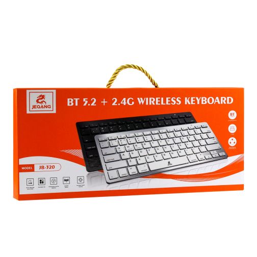 Бездротова Клавіатура JEQANG JB-320 bluetooth, battery превью 2