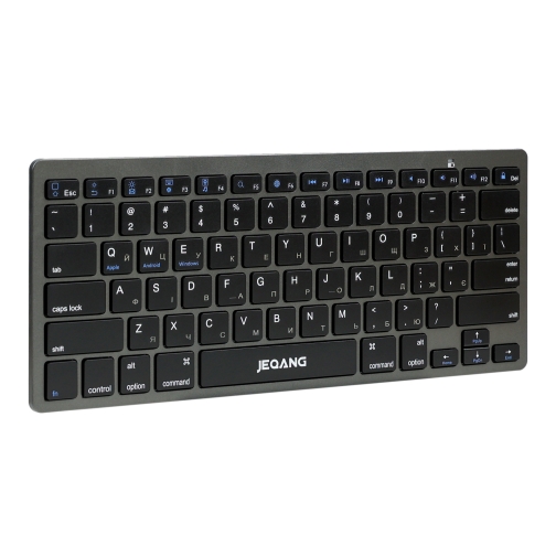 Купить Клавиатура беспроводная JEQANG JB-320 bluetooth, battery, 4