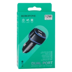 Купити Автомобільний Зарядний Пристрій Borofone BZ14 2USB 2.4A