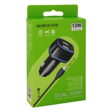 Купити Автомобільний Зарядний Пристрій Borofone BZ14 Type-C 2USB 2.4A Купити Автомобільний Зарядний Пристрій Borofone BZ14 Type-C 2USB 2.4A