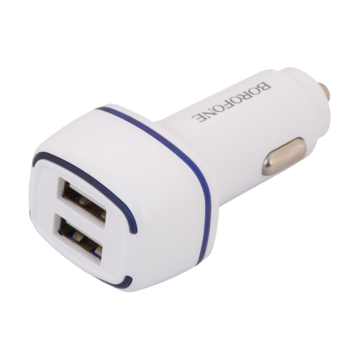 Автомобільний Зарядний Пристрій Borofone BZ14 Type-C 2USB 2.4A превью 3