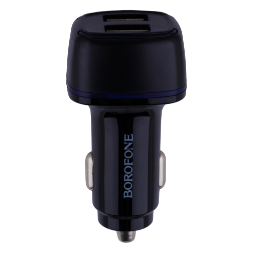 Автомобільний Зарядний Пристрій Borofone BZ14 Type-C 2USB 2.4A превью 4