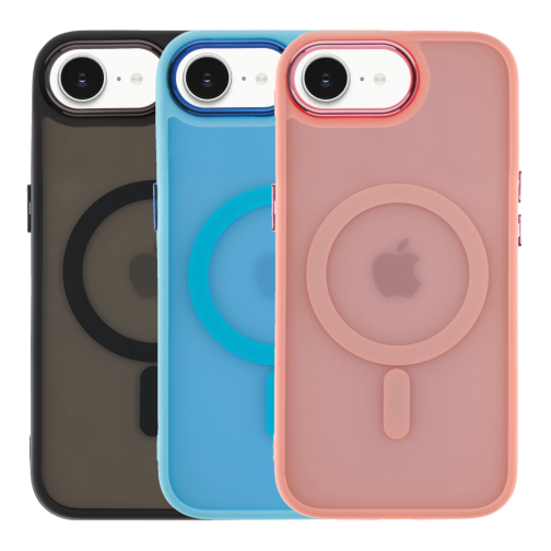 Чохол TPU+PC Space Magnetic Color with Magsafe для iPhone 17e/16e