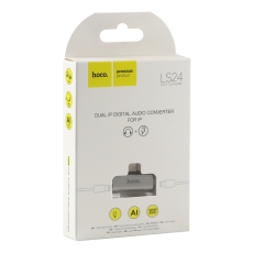 Купити Перехідник Hoco LS24 Dual Lightning Converter Купити Перехідник Hoco LS24 Dual Lightning Converter
