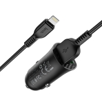 Купить Авто Зарядное Устройство Hoco Z39 QC3.0 Lightning 2USB, 6