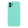Купить Чехол Silicone Case Full Size with Frame для iPhone 12 21.Sea Blue