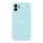 Купить Чехол Silicone Case Full Size with Frame для iPhone 12 58.Sky Blue