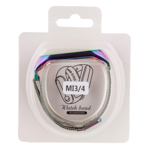 Купить Ремешок для Xiaomi Mi Band 3/4 Milanese Loop Gradient, 2