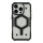 Купить Чехол TPU+PC ArmorHex Magnetic Case для iPhone 15 Pro Max Transparent Black