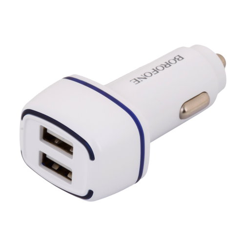 Автомобільний Зарядний Пристрій Borofone BZ14 Lightning 2USB2.4A превью 3