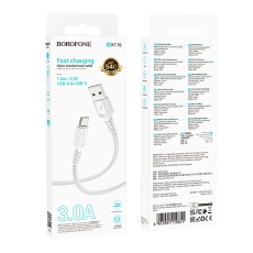 Купити Кабель USB Borofone BX116 Type-C 3A Купити Кабель USB Borofone BX116 Type-C 3A