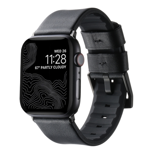 Купити Ремінець для Apple Watch Leather+Silicone 38/40/41 mm, 3