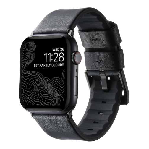 Ремінець для Apple Watch Leather+Silicone 38/40/41 mm превью 3