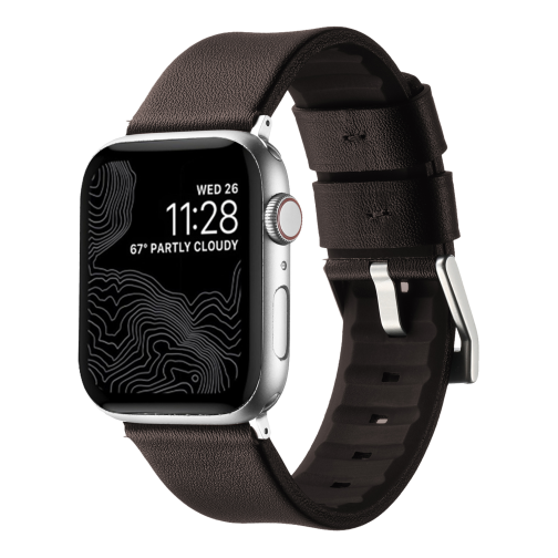 Ремінець для Apple Watch Leather+Silicone 38/40/41 mm превью 6
