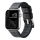 Купити Ремінець для Apple Watch Leather+Silicone 38/40/41 mm Black Silver