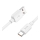 Купити Кабель USB Hoco X96 Type-C 3A 0.25m Бiлий