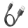 Купити Кабель USB Hoco X96 Lightning 2.4A 0.25m Чорний