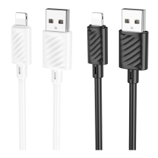 Купити Кабель USB Hoco X88 Gratified Lightning 2.4A 2m Купити Кабель USB Hoco X88 Gratified Lightning 2.4A 2m