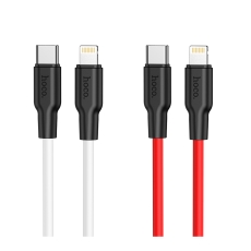 Купить USB Hoco X21 Plus Silicone PD 20W Type-C to Lightning Купить USB Hoco X21 Plus Silicone PD 20W Type-C to Lightning