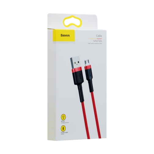 Купити Кабель USB Baseus USB to Micro 2.4A CAMKLF-B, 2