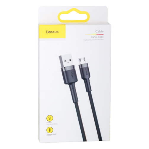 Кабель USB Baseus USB to Micro 2.4A CAMKLF-B превью 4