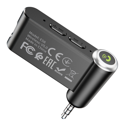 FM-трансмітер Hoco E58 AUX Receiver/Bluetooth 5.0/Battery 140mAh превью 6