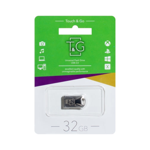 Купити USB флеш-накопичувач T&G 32gb Metal 106