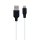 Купить USB Hoco X21 Plus Silicone Type-C Черно-Белый