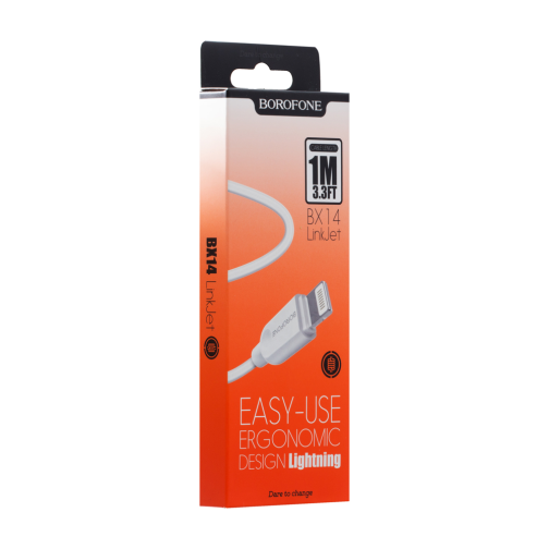 Кабель USB Borofone BX14 Lightning превью 2