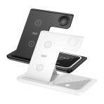 Купить Беспроводное Зарядное Устройство XO WX023 3 в 1 For iP Watch
