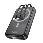 Купити Універсальна Мобільна Батарея Power Bank Hoco DB59 Guardian 22.5W+PD20W magnetic 15W with display and cable 10000mAh