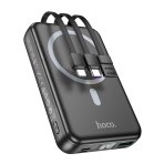 Купити Універсальна Мобільна Батарея Power Bank Hoco DB59 Guardian 22.5W+PD20W magnetic 15W with display and cable 10000mAh, 3