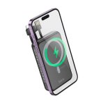 Купити Універсальна Мобільна Батарея Power Bank Hoco DB59 Guardian 22.5W+PD20W magnetic 15W with display and cable 10000mAh, 4